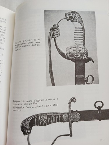 Armes blanches modernes - blanches, 1971