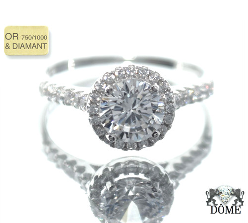 Halo bague alliance - ♛,