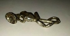 Bronze animalier argenté