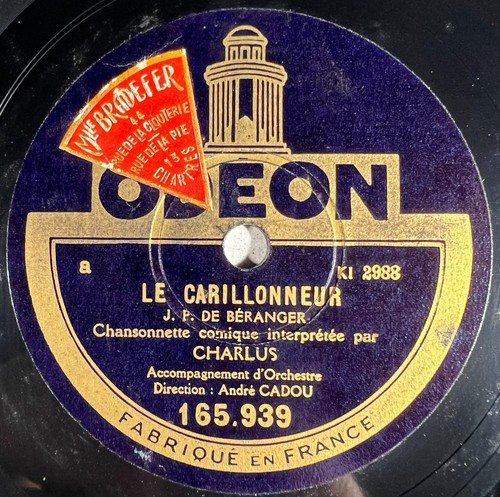 Charlus carillonneur - charlus, le