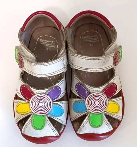 Pediped daisy white multi - daisy,