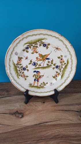 Assiette reproduction vieux - reproduction,