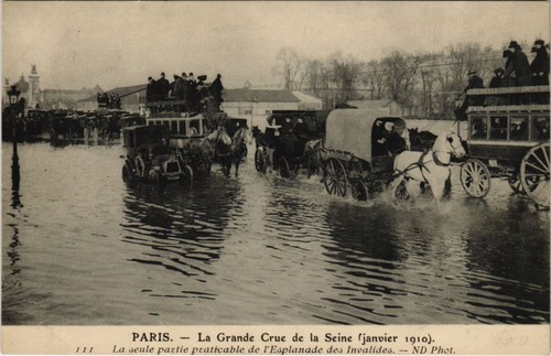 Cpa paris la - cpa, partie