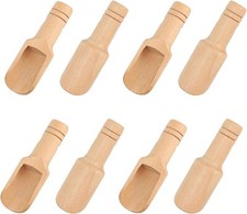 8 pcs Mini cuillère en Bois
