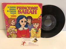 45T BO Série TV Princesse Sarah Cristina D'Avena Vinyle SP Ades La Cinq 5 Disque