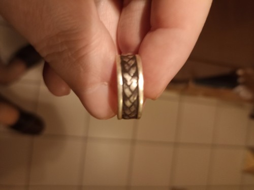 Bague anneau alliance - , en
