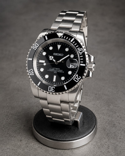 Montre gmt noir cristal - gmt, noir,