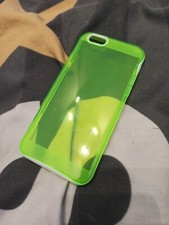Coque souple Iphone 6 6s vert transparent