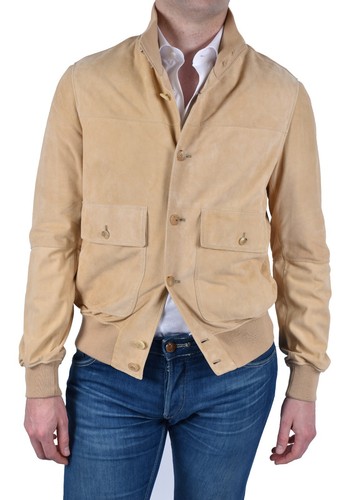Blouson veste cuir suédé - veste,