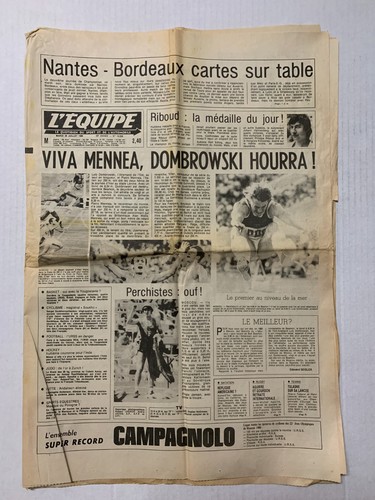 Equipe juillet 1980 jeux - 29,