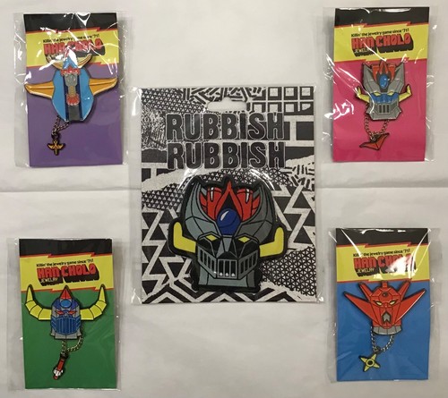 Shogun warriors enamel pins - warriors,