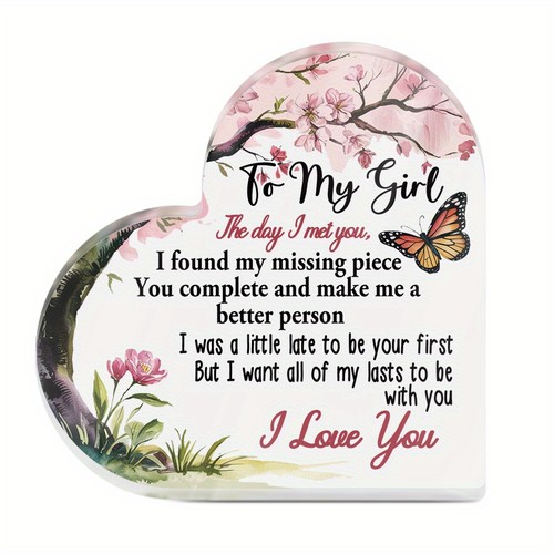 Girl love quote heart - my,