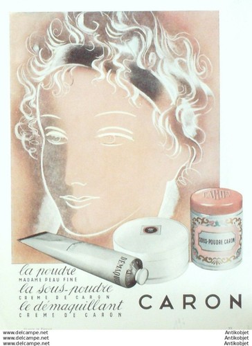 Publicite cosmetique caron - publicite,