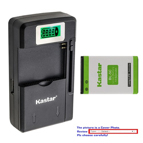 Kastar battery charger - battery,