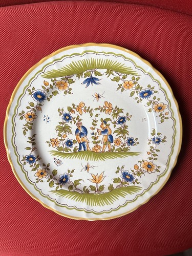 Assiette faïence reproduction