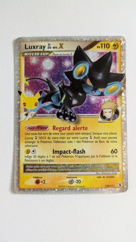 Carte pokémon luxray - carte,