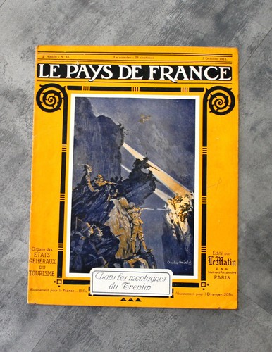Ancien journal pays de - -,