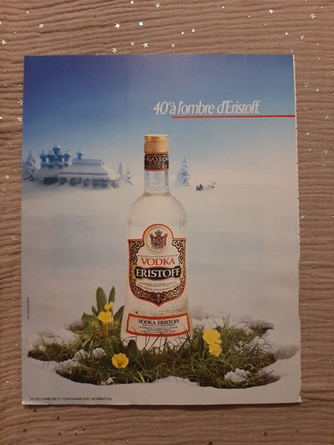 Publicité presse vodka - publicité, de