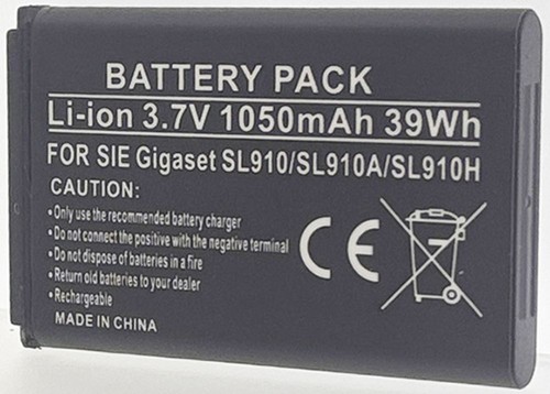Batterie pour gigaset sl910a - pour,