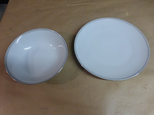 Saladier plat ronde semi - saladier, 1
