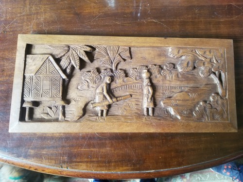 Vintage tableau relief - tableau, en