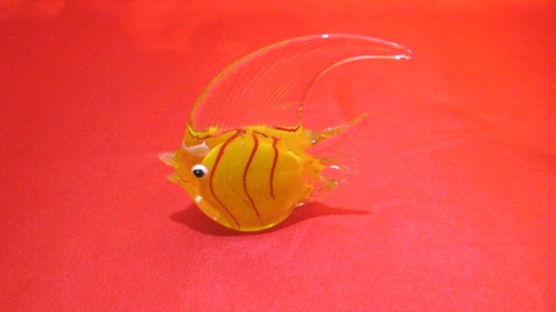 Petit poisson verre - petit,