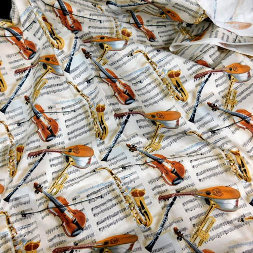Musical instrument fabric - musical,
