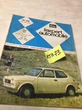 Fiat 127 Revue Pratique Technique Automobile Expert RTA édition 1973