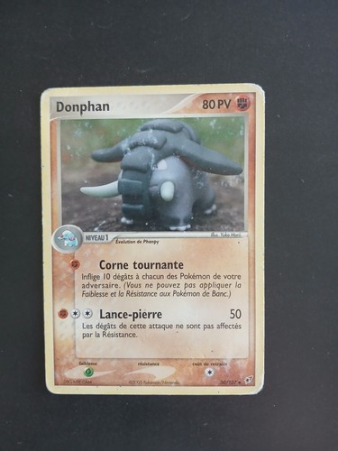 Carte pokémon donphan - carte,