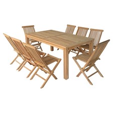 Salon de jardin en teck JAVA -