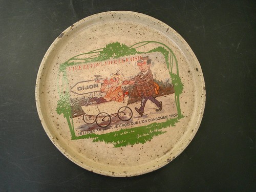 Assiette gres mouchete - assiette, en
