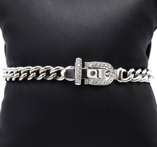 Bracelet Groumette en or Blanc