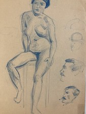 Ancien beau dessin 1910 - ancien,