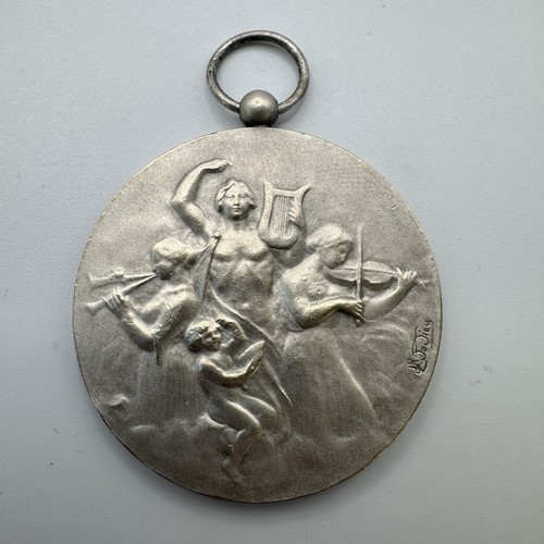 Médaille art nouveau les - médaille,