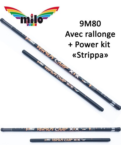 Pack coup carpe canne milo - pack, /