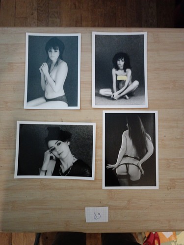 Lot photos argentique nu - de,