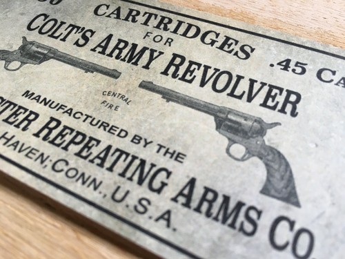 Sticker long colt army - 45,