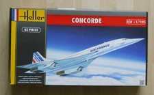 Maquette 1/125. HELLER Réf. 80445 Concorde Air France 85 pièces