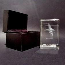 Star Wars ARC-170 FIGHTER Verre Gravé Holographique Laser 80Mm