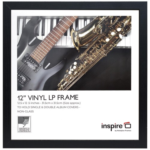Cadre vinyle noir - cadre,