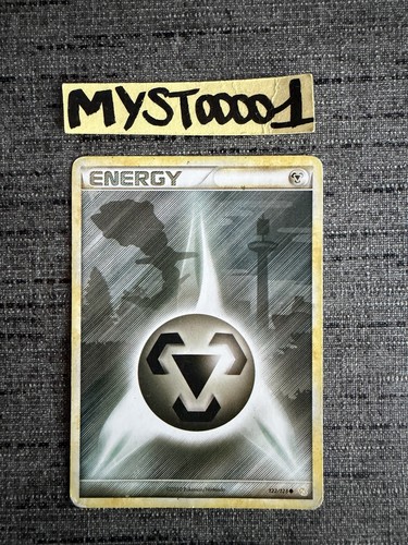 Carte pokémon energy - pokémon, acier