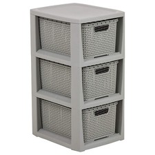 Etagère meuble en rotin 3