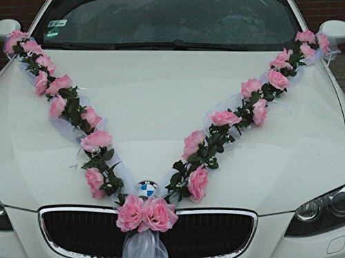 Guirlande voiture mariage - guirlande,
