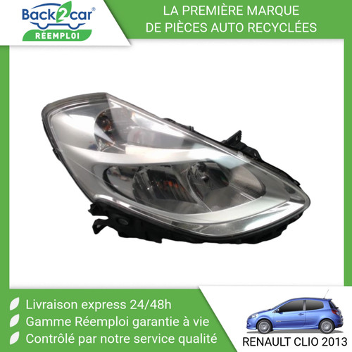 Phare droit renault - droit, clio