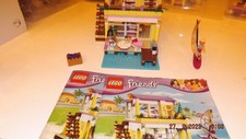 Lego friends 41037, La villa sur la plage complet, notice, sans boite.