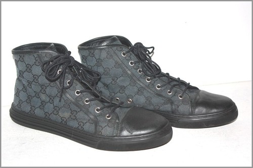 Gucci baskets hautes - gucci, toile