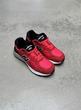 New Balance 990 V3 Red Suede Teddy Santis M990PL3 size 42,5