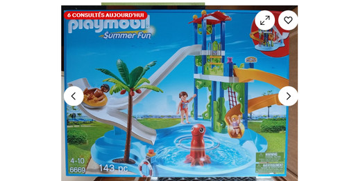 Playmobil 6669 piscine - playmobil,