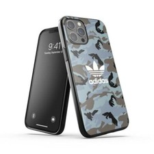 Adidas Ou Snap Boîtier Étui Housse de Protection pour IPHONE 12/12 Bleu/Noir