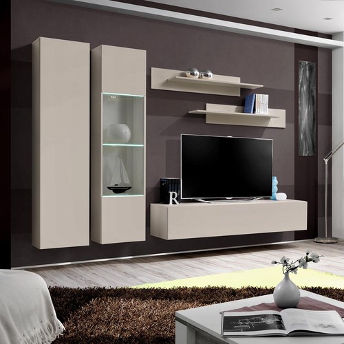 Ensemble meuble mural fly - tv, "fly